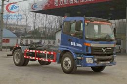 福田歐馬可車(chē)廂可卸式垃圾車(chē)