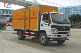 程力威CLW5122XRQB5易燃?xì)怏w廂式運輸車